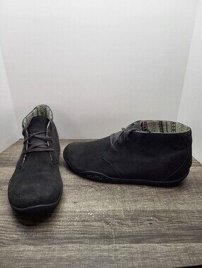 Kuru Aalto Chukka Boots Suede Grey Mens Sz Us 12